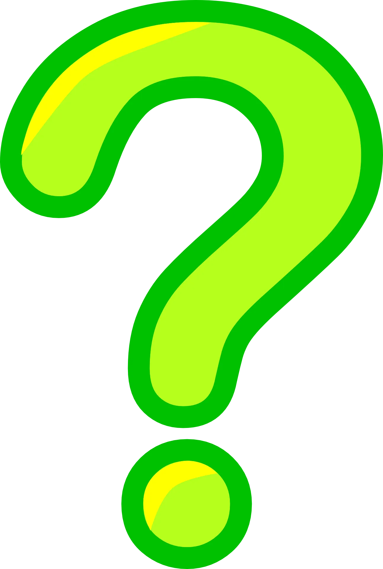 Question Mark Question Punctuation Marks royalty-free vector graphic